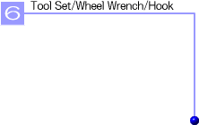 Tools Set/Wheel Wrench/Hook